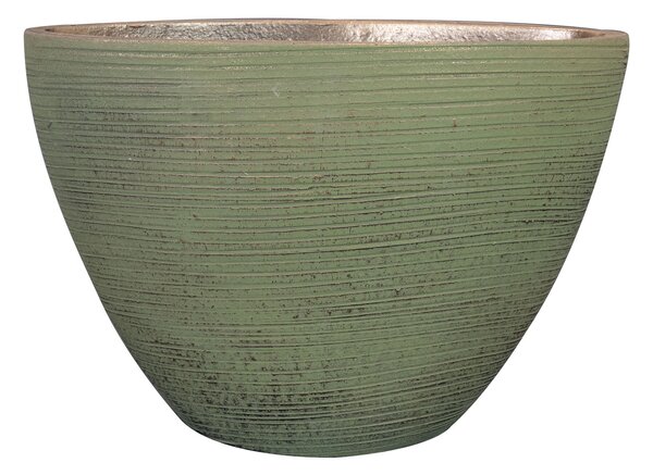 Ter Steege Váza široká Lydia shiny green D33x16 H25