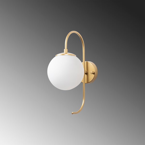 ASIR Nástěnné svítidlo JEWEL - 10565 lesklá zlatá