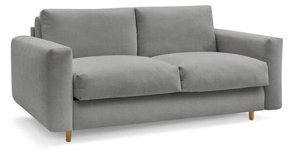 Šedá pohovka na každodenní spaní/rozkládací 200 cm Cocoone – Bobochic Paris