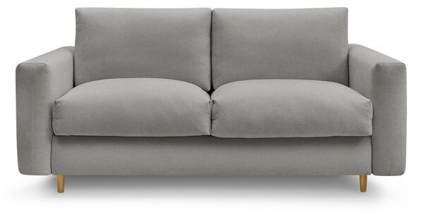 Šedá pohovka na každodenní spaní/rozkládací 200 cm Cocoone – Bobochic Paris