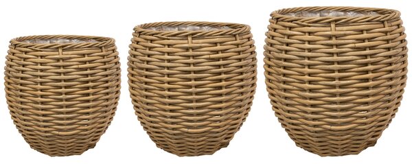 Ter Steege Sada 3 obalů Jet natural D55 H46