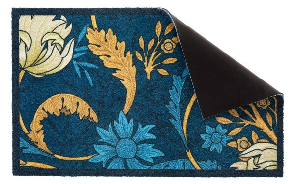 Rohožka 50x80 cm William Morris Blue – Artsy Doormats