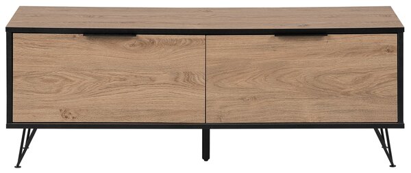 TV stolek HALSTON Hnědá/Černá