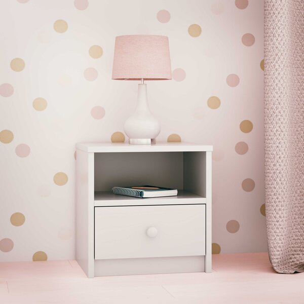 Kocot kids Dětský noční stolek Babydreams 40 cm bílý