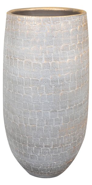 Ter Steege Váza Renzo shiny grey D27 H50