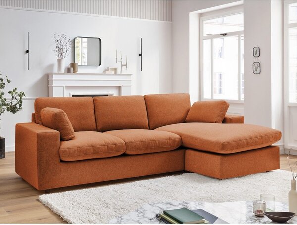 Oranžová rohová pohovka Belair – Bobochic Paris