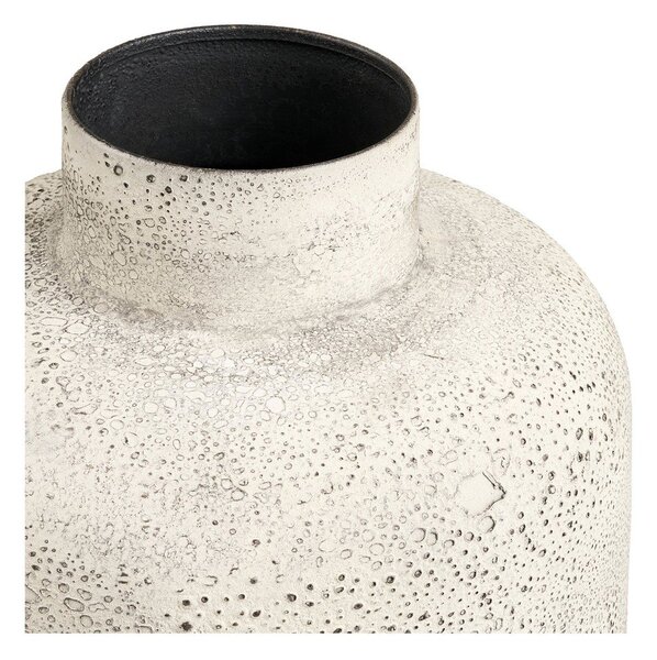 Krémová kovová vysoká váza (výška 78,5 cm) Hou – House Nordic