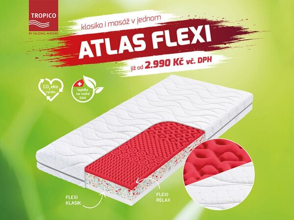 Tropico Matrace Atlas Flexi Rozměr: 80x200 cm
