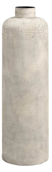 Krémová kovová vysoká váza (výška 78,5 cm) Hou – House Nordic