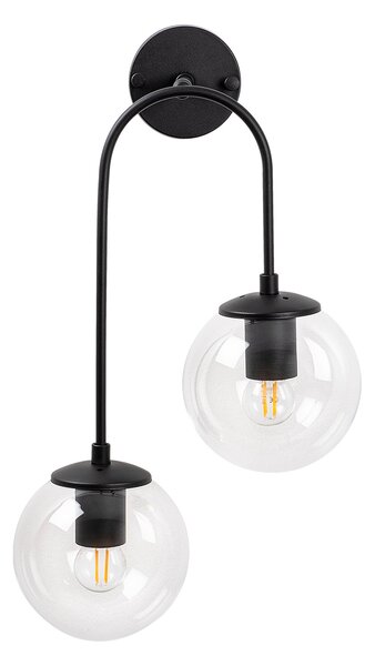 ASIR Nástěnné svítidlo JEWEL - 10570 černá