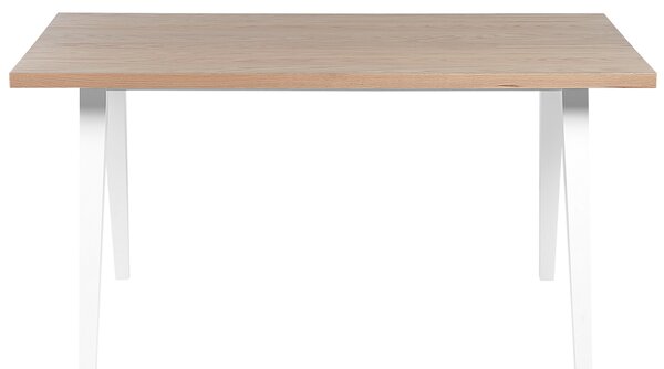 Jídelní stůl LENISTER Hnědá/Bílá 150 cm 90 cm