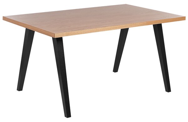 Jídelní stůl LENISTER Hnědá/Černá 150 cm 90 cm