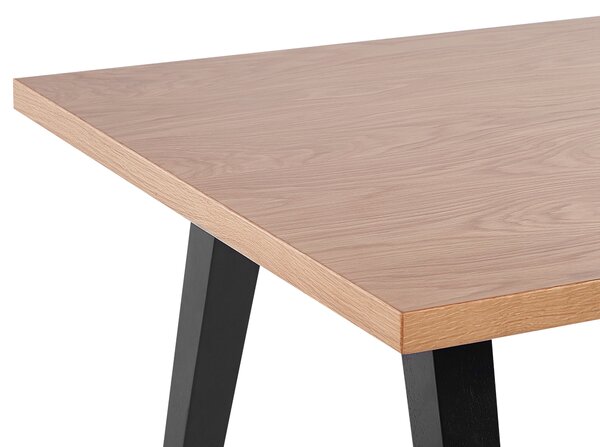Jídelní stůl LENISTER Hnědá/Černá 150 cm 90 cm
