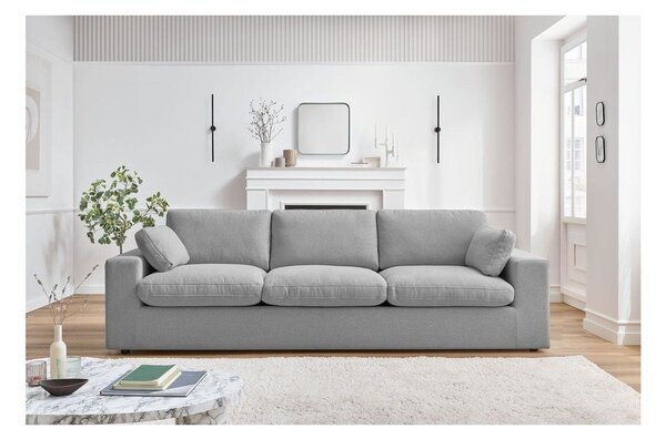 Světle šedá pohovka 250 cm Belair – Bobochic Paris