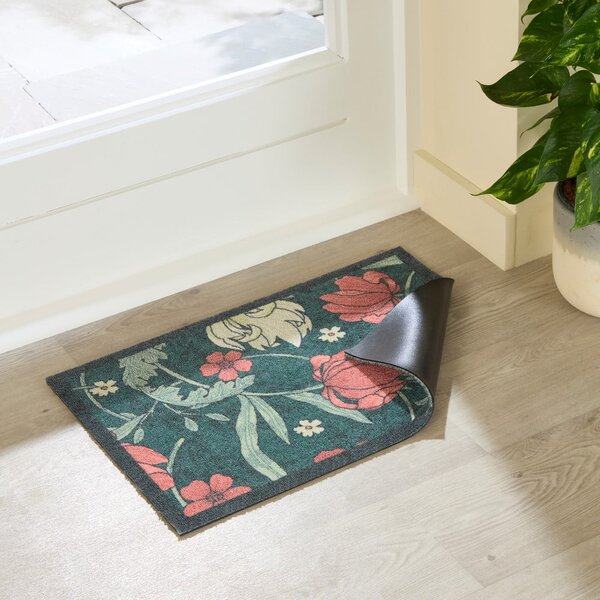Rohožka 40x60 cm William Morris Rose – Artsy Doormats