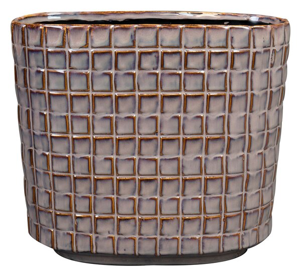 Ter Steege Váza široká Stian deep purple D26x13 H24