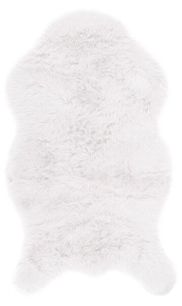 Bílá umělá kožešina Tiseco Home Studio Sheepskin, 80 x 150 cm