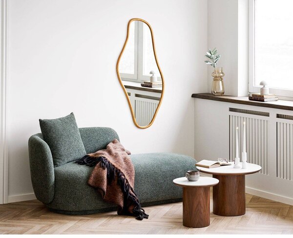 Kulatý odkládací stolek s keramickou deskou ø 40 cm Noli – House Nordic