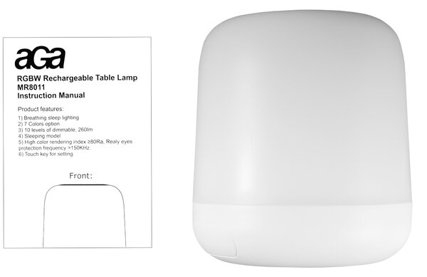Aga RGBW Stolní lampa MR8011