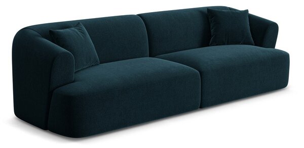 Sametová pohovka v petrolejové barvě 255 cm Campi – Cosmopolitan Design