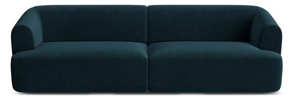 Sametová pohovka v petrolejové barvě 255 cm Campi – Cosmopolitan Design