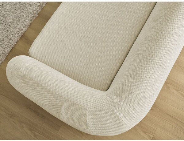 Taupe žinylková rozkládací pohovka 228 cm Neyo – Bobochic Paris