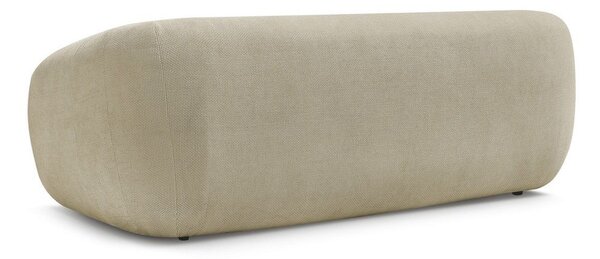 Taupe žinylková rozkládací pohovka 228 cm Neyo – Bobochic Paris