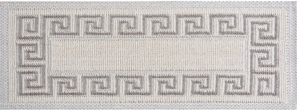 Krémové bavlněné nášlapy na schody v sadě 16 ks 25x65 cm Versace Bej – Vitaus