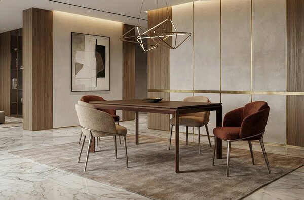 Designový rozkládací jídelní stůl FADO 90 x 160-250