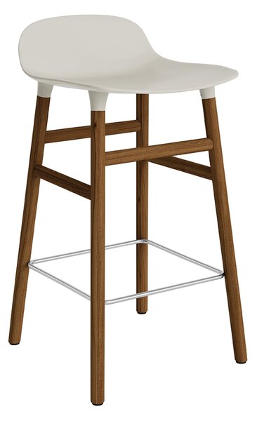 Normann Copenhagen designové barové židle Form Barstool Wood (65 cm)