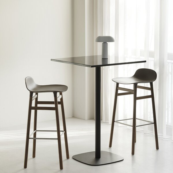 Normann Copenhagen designové barové židle Form Barstool Wood (75 cm)