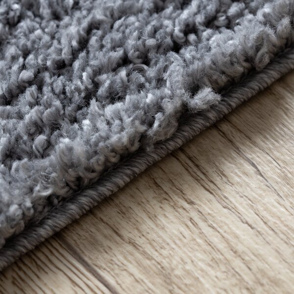 Dywany Łuszczów, Kusový koberec Berber 9000 light grey, 80x150, šedá, obývací pokoj
