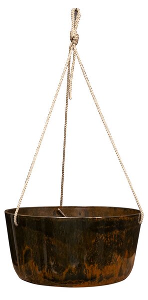 Ter Steege Závěsná mísa Palermo marble brown D27 H12