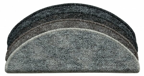 Vopi Nášlapy na schody Madrid hnědý půlkruh, samolepící - 24x65 půlkruh (rozměr včetně ohybu)