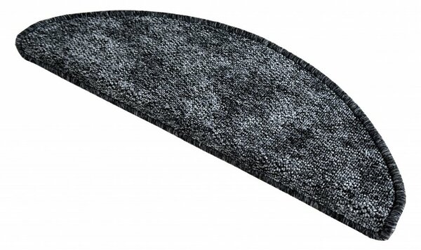 Vopi Nášlapy na schody Madrid šedý půlkruh, samolepící - 24x65 půlkruh (rozměr včetně ohybu)