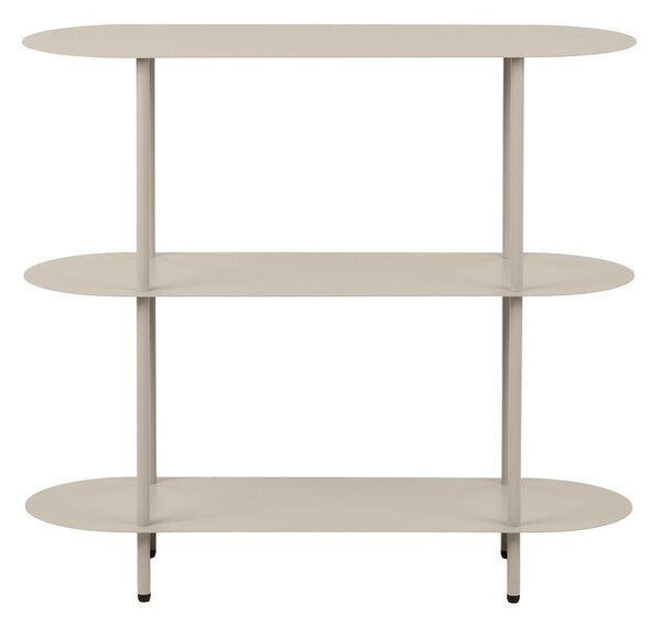 Béžový kovový regál 90x81x31 cm Rieti – House Nordic