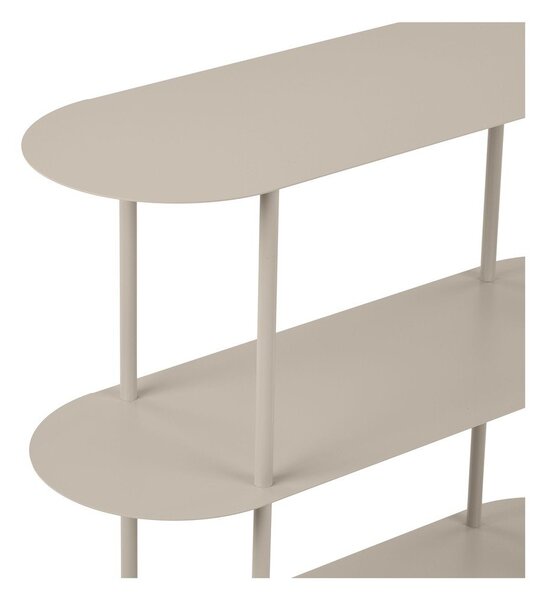 Béžový kovový regál 90x81x31 cm Rieti – House Nordic