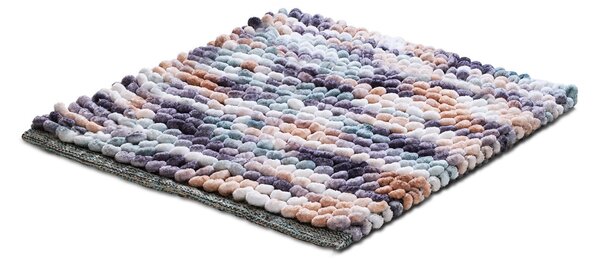 LineaDue PUNTO - Koupelnová předložka stříbrná taupe Rozměr: 60x100 cm
