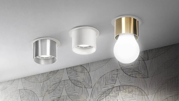 Linealight Stropní svítidlo Birba_C ø75 mm, 1xGU10 Barva: Bílá
