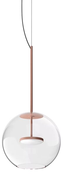 Linealight Závěsné LED svítidlo Cristalbolla_P ø24,5 cm, 10W Barva: Černá, Chromatičnost: 2700K