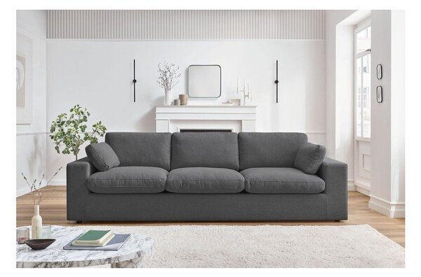 Tmavě šedá pohovka 250 cm Belair – Bobochic Paris