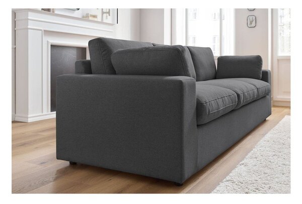 Tmavě šedá pohovka 250 cm Belair – Bobochic Paris