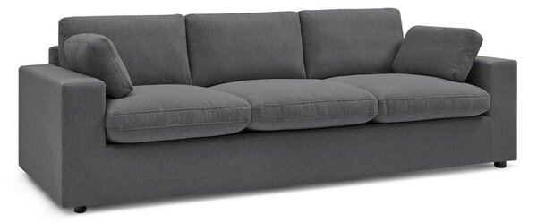 Tmavě šedá pohovka 250 cm Belair – Bobochic Paris