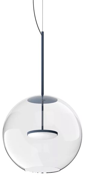 Linealight Závěsné LED svítidlo Cristalbolla_P ø34 cm, 17W Barva: Černá, Chromatičnost: 2700K
