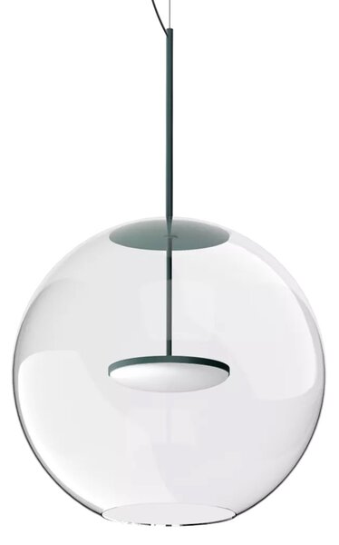 Linealight Závěsné LED svítidlo Cristalbolla_P ø44 cm, 23W Barva: Černá, Chromatičnost: 2700K