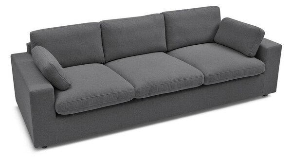 Tmavě šedá pohovka 250 cm Belair – Bobochic Paris