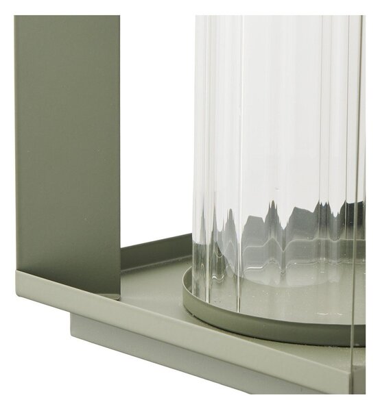Kovová/skleněná lucerna (výška 20,5 cm) Lohals – House Nordic