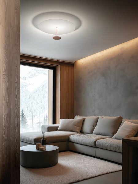 Linealight Stropní LED svítidlo Stilo_S ø74,5 cm, 32W Barva: Černá, Chromatičnost: 2700K