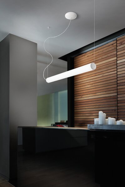 Linealight Závěsné LED svítidlo Tu-O d. 148,5 cm, 48W Teplota světla: 4000K