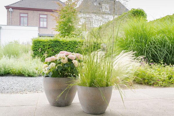Ter Steege Květináč Nova concrete gold D29 H22